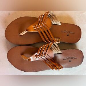American Eagle Women’s Sandals brown and black size 11 new